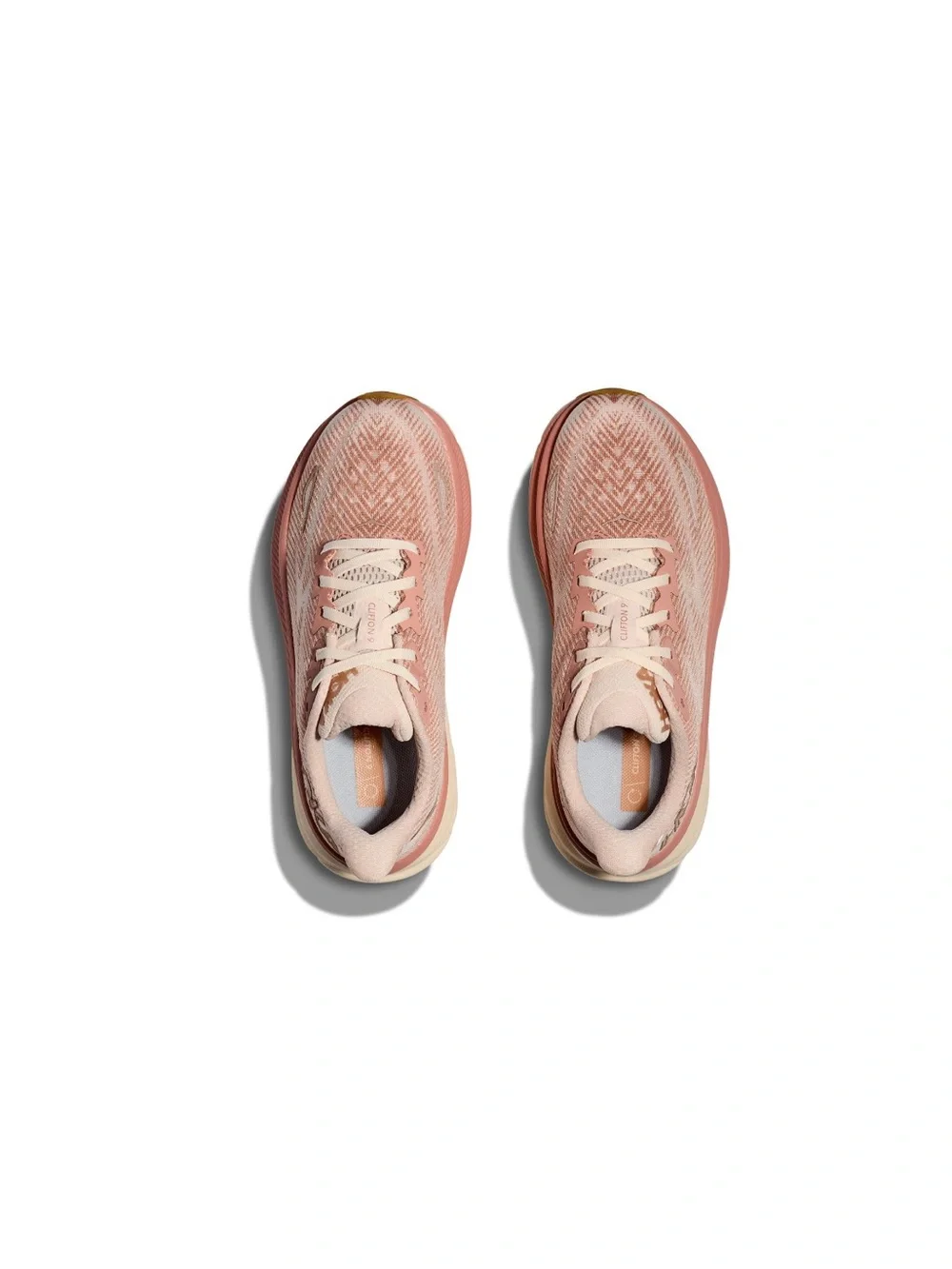 Hoka Women's Pink Peach Running Sneakers
